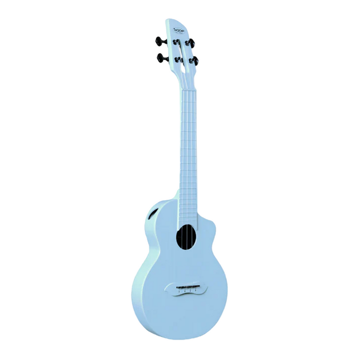 SQOE SQ-U 23'' Carbon Fiber Body Concert Ukulele - Blue