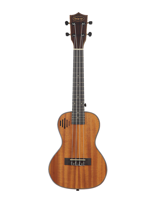 SQOE SQ-UK-24J 24'' Concert Ukulele - All Mahogany