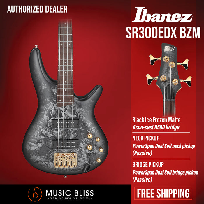 Ibanez SR300EDX Bass Guitar - Music Bliss Malaysia
