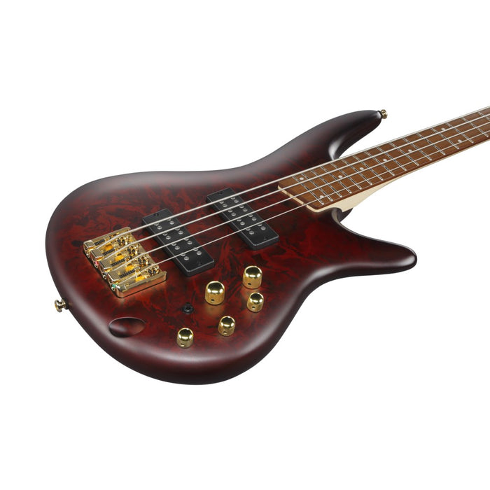 Ibanez SR300EDX Electric Bass Guitar - Wine Red Frozen Matte