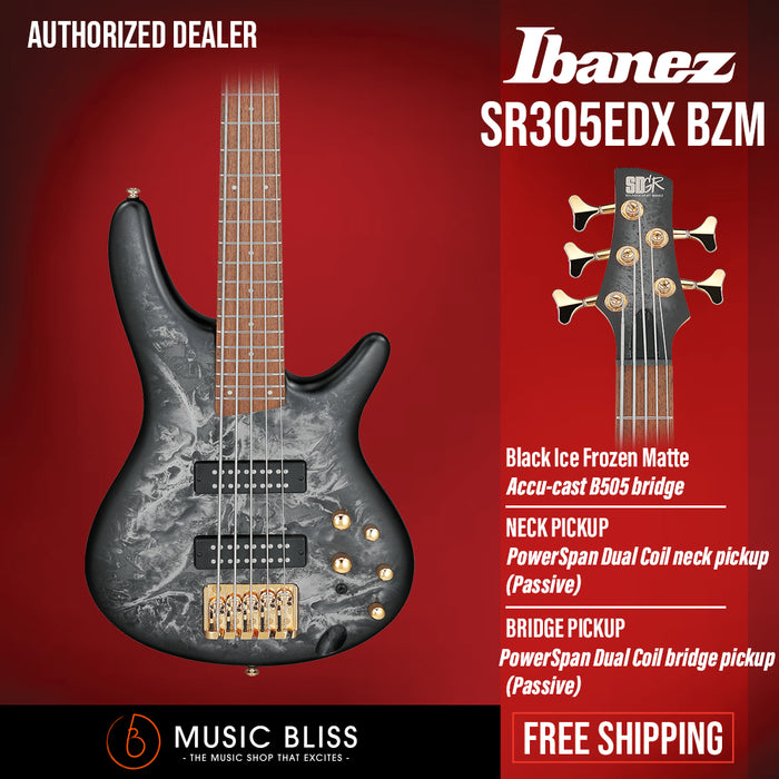 Ibanez SR305EDX Bass Guitar - Music Bliss Malaysia