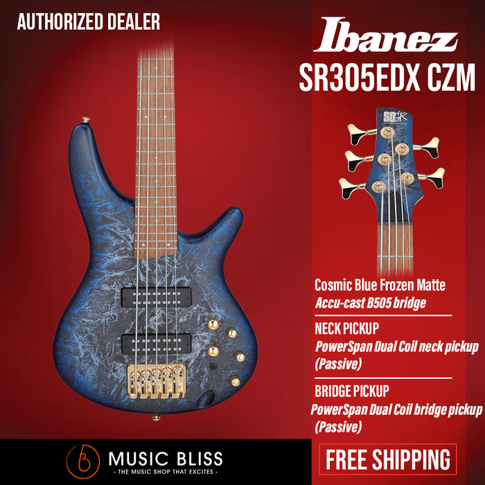 Ibanez SR305EDX Bass Guitar - Music Bliss Malaysia