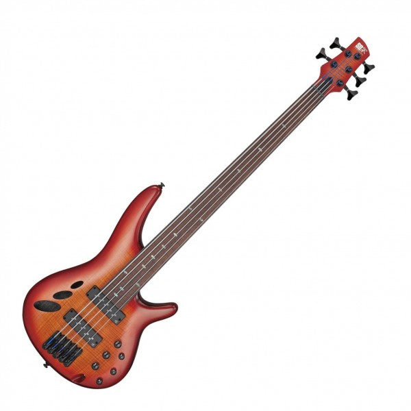Ibanez Bass Workshop SRD905F Bass Guitar - Brown Topaz Burst Low Gloss - Music Bliss Malaysia
