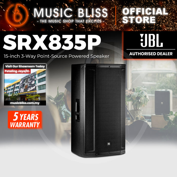JBL SRX835P 2000W 15 inch 3-way Powered Speaker