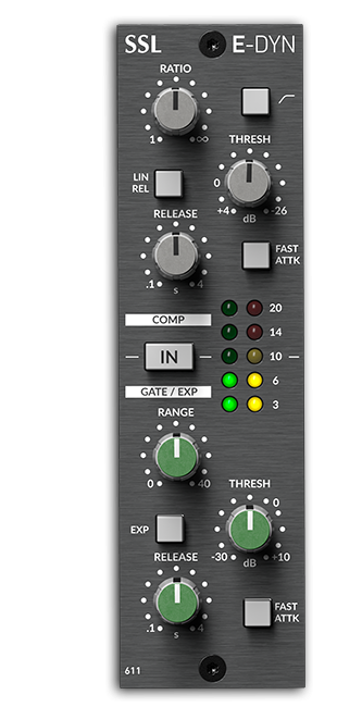 Solid State Logic 611DYN 500 Series Dynamics Module