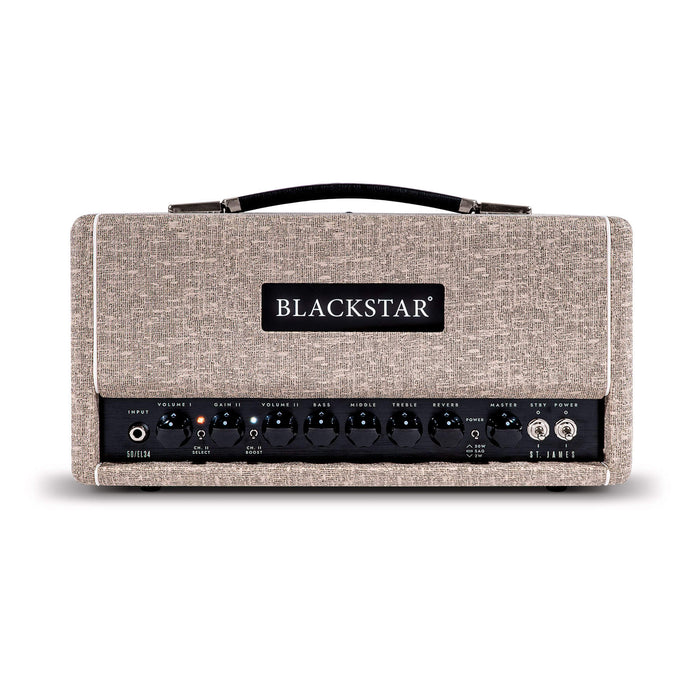 Blackstar St. James 50-watt Tube Head with EL34 Tubes