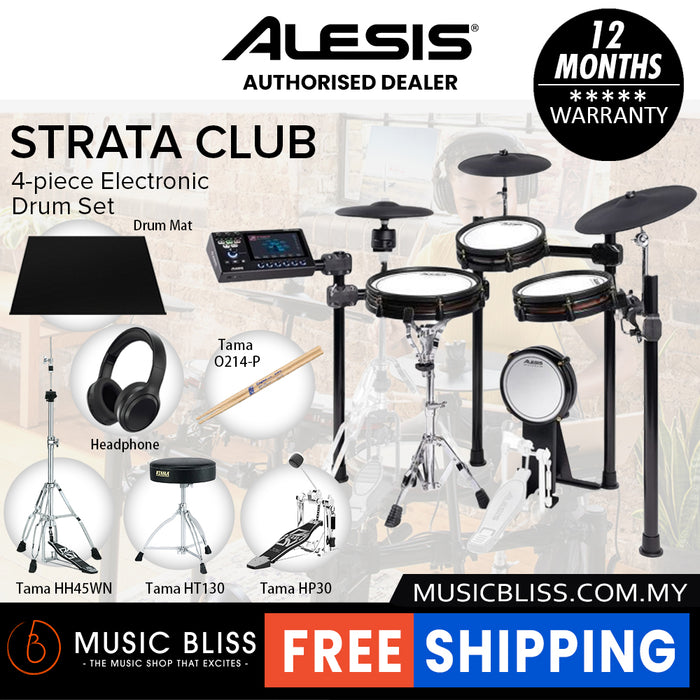 Alesis Strata Club 4-piece Electronic Drum Set