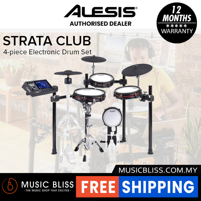 Alesis Strata Club 4-piece Electronic Drum Set