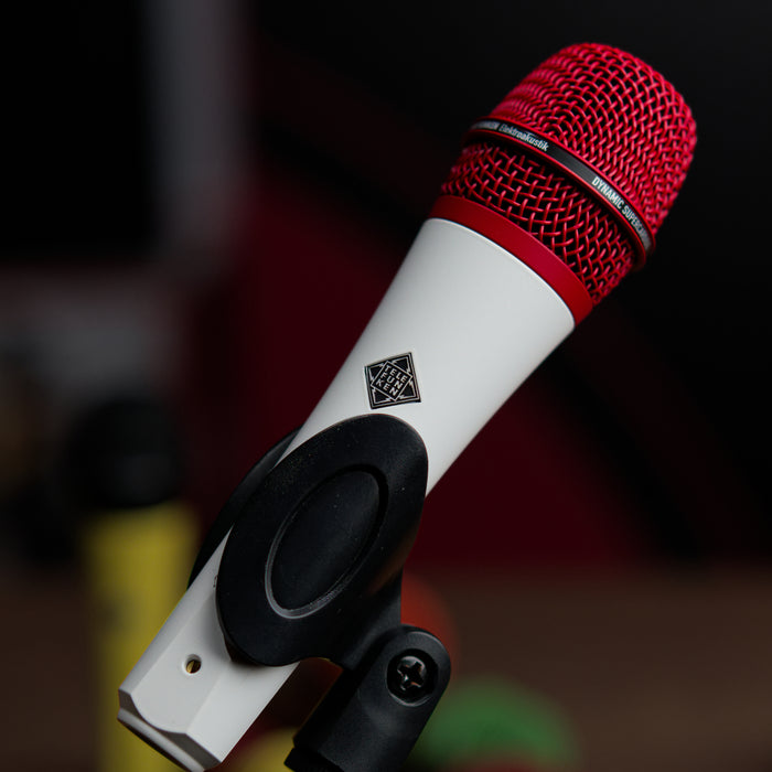 Telefunken M80 Custom Shop - White with Red (Strawberry Sunday)