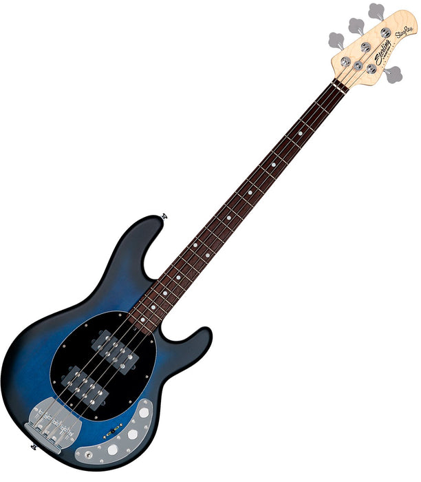 Sterling By Music Man StingRay RAY4HH Electric Bass Guitar - Pacific Blue Burst Satin - Music Bliss Malaysia