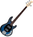 Sterling By Music Man StingRay RAY4HH Electric Bass Guitar - Pacific Blue Burst Satin - Music Bliss Malaysia