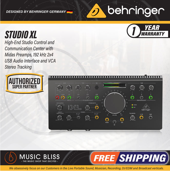 Behringer Studio XL Monitor Controller - Music Bliss Malaysia