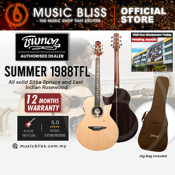Trumon Summer 1988TFL All solid Sitka Spruce and East Indian Rosewood