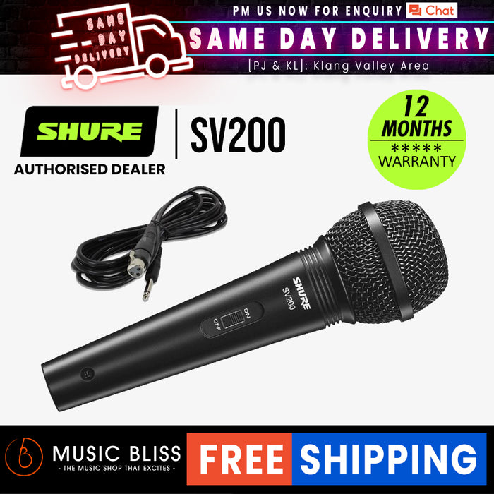 Shure S SV200 Dynamische zangmicrofoon