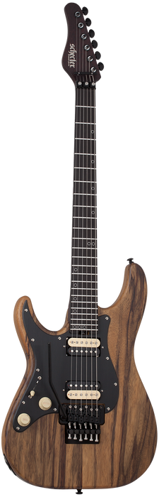 Schecter Svss Exotic Black Limba Left-Handed Electric Guitar - Black Limba