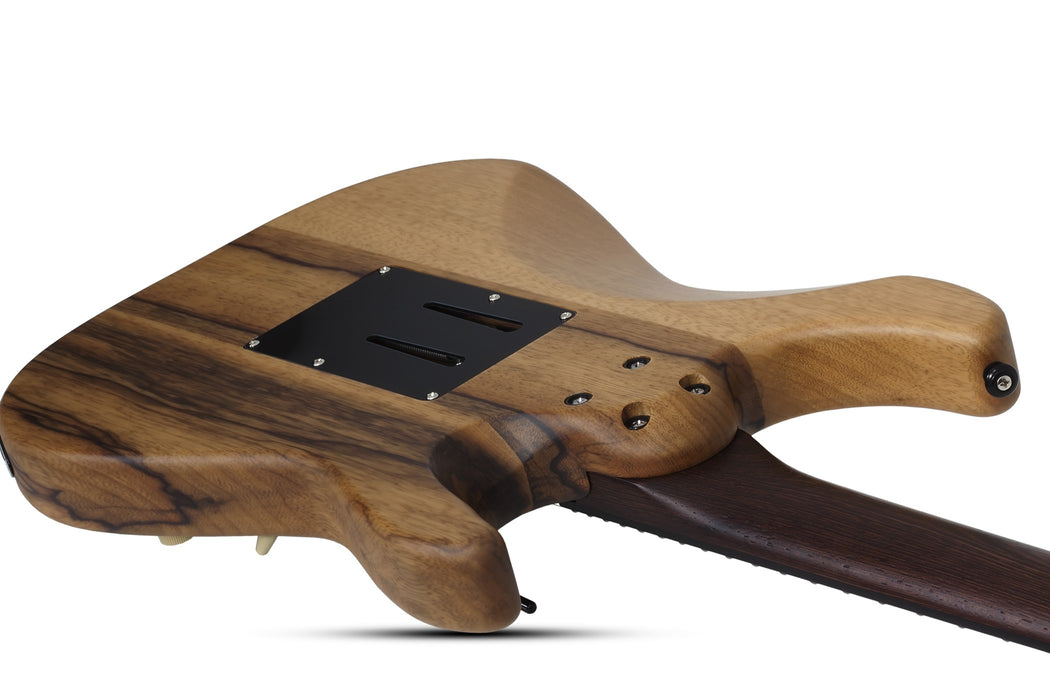 Schecter Svss Exotic Black Limba Left-Handed Electric Guitar - Black Limba