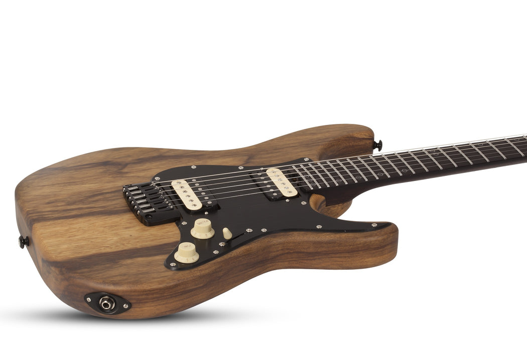Schecter Svss Exotic HT Black Limba Electric Guitar - Black Limba