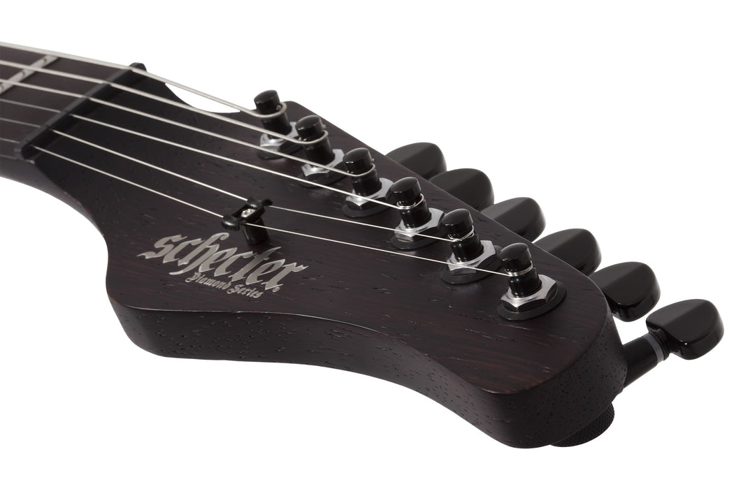 Schecter Svss Exotic HT Black Limba Electric Guitar - Black Limba