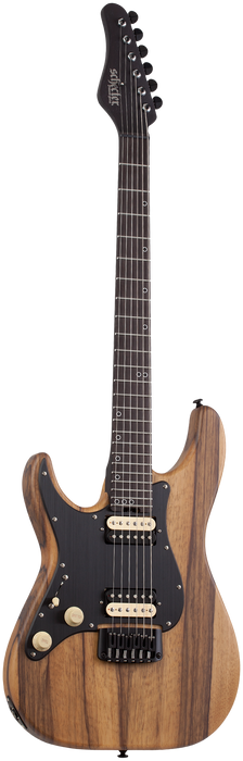 Schecter Svss Exotic HT Black Limba Left-Handed Electric Guitar - Black Limba