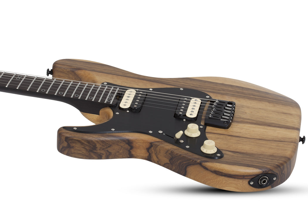 Schecter Svss Exotic HT Black Limba Left-Handed Electric Guitar - Black Limba