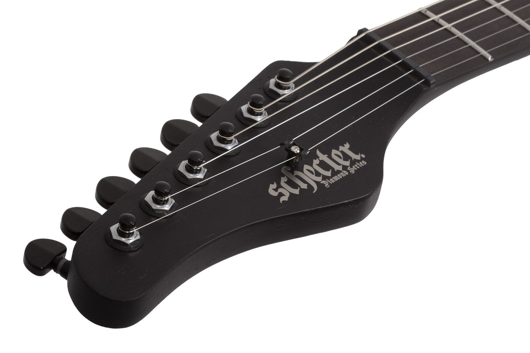 Schecter Svss Exotic HT Black Limba Left-Handed Electric Guitar - Black Limba