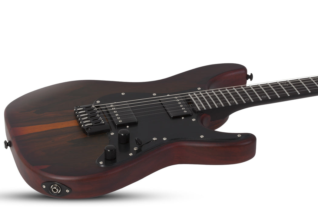Schecter Svss Exotic HT Ziricote Electric Guitar - Ziricote