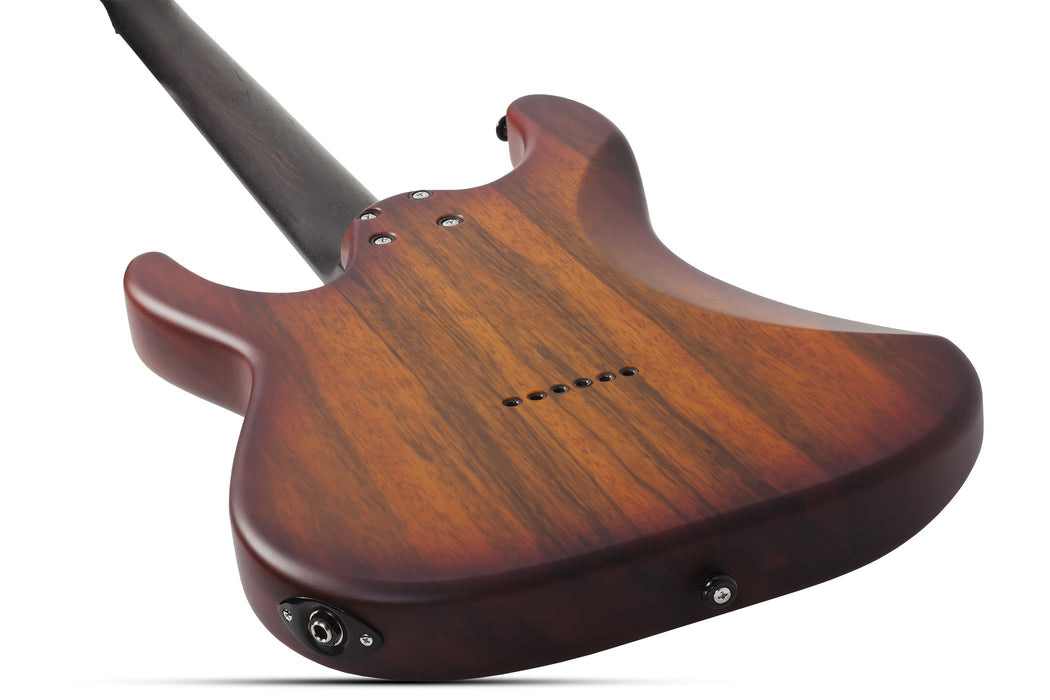 Schecter Svss Exotic HT Ziricote Electric Guitar - Ziricote