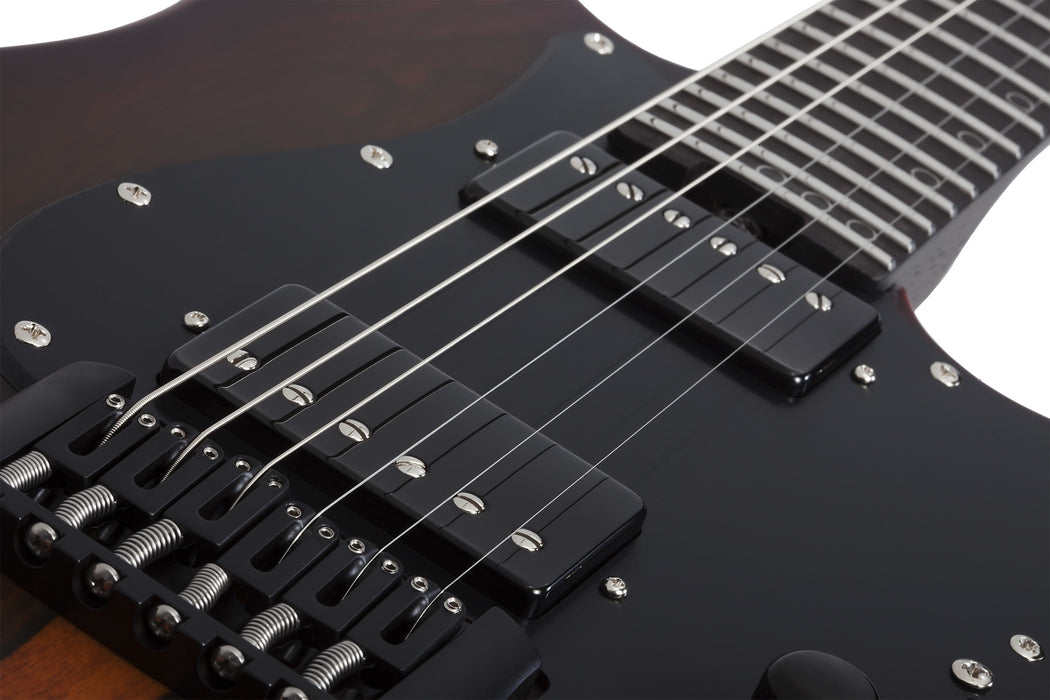 Schecter Svss Exotic HT Ziricote Electric Guitar - Ziricote