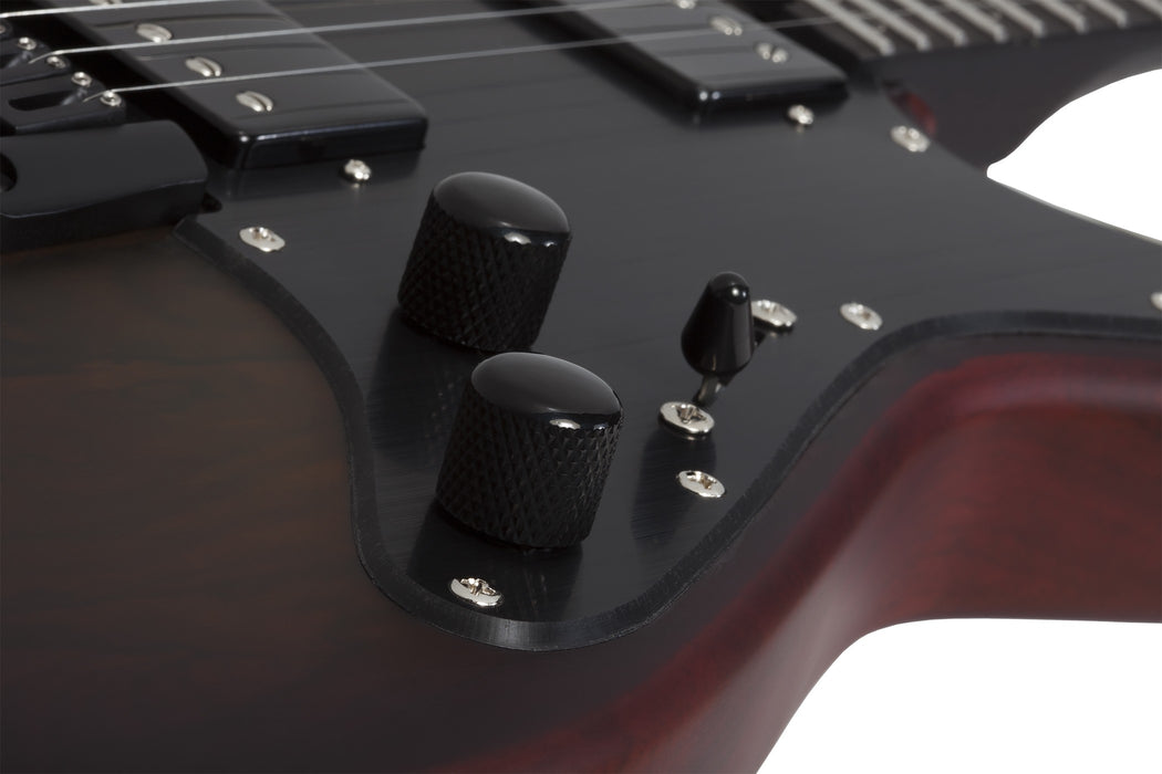 Schecter Svss Exotic HT Ziricote Electric Guitar - Ziricote