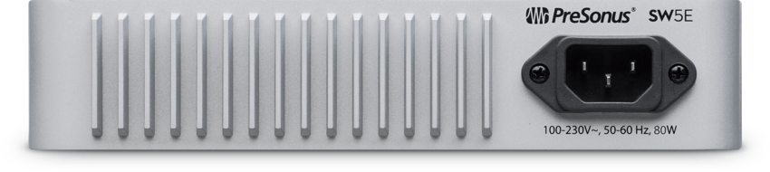 PreSonus SW5E 5-port Audio Video Bridging Switch with PoE