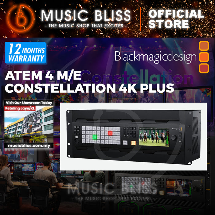 Blackmagic Design ATEM 4 M/E Constellation 4K Plus Video Switcher