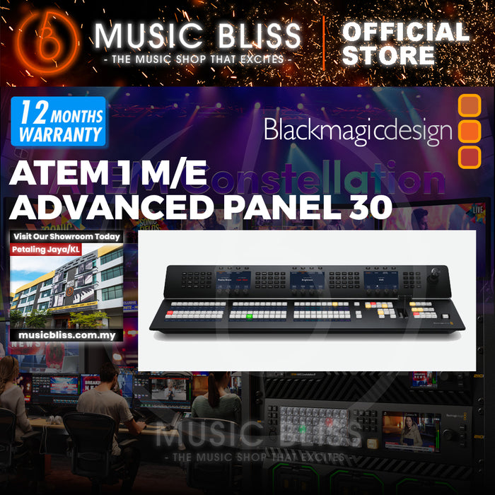 Blackmagic Design ATEM 1 M/E Advanced Panel 30 Video Switching Controller