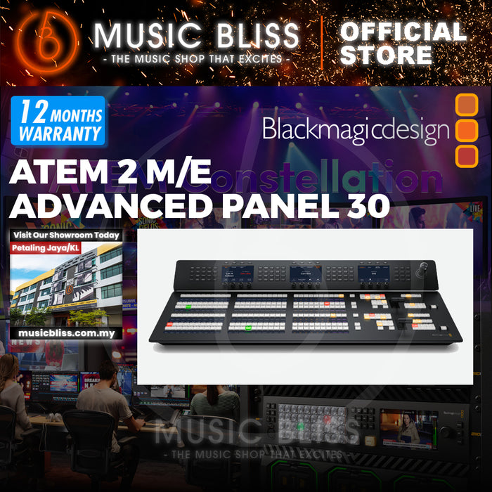 Blackmagic Design ATEM 2 M/E Advanced Panel 30 Video Switching Controller