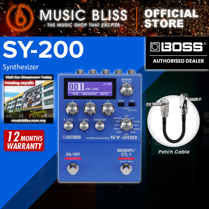 Boss SY-200 Guitar Synthesizer Pedal