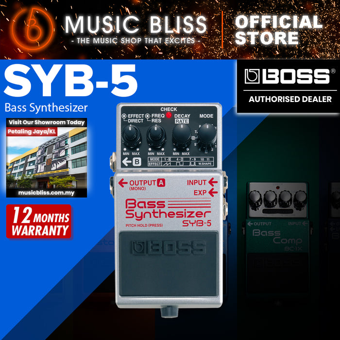 Boss SYB-5 Bass Synthesizer Guitar Pedal