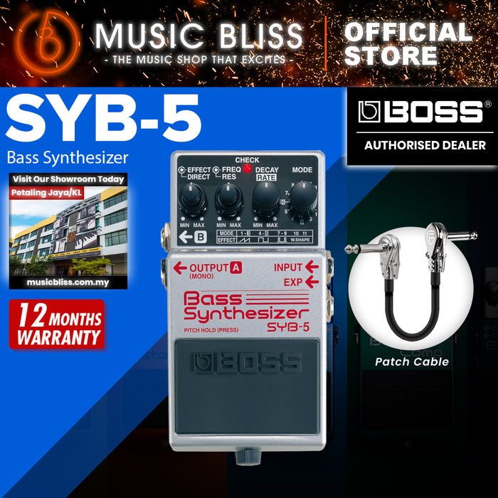 Boss SYB-5 Bass Synthesizer Guitar Pedal