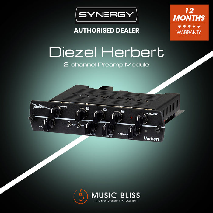 Synergy Diezel Herbert 2-channel Preamp Module