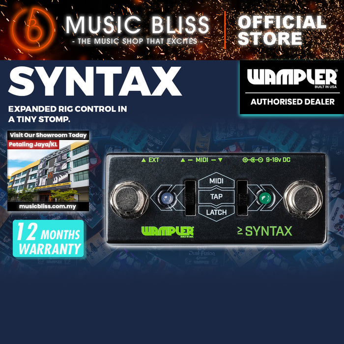 Wampler Syntax Rig Control Pedal