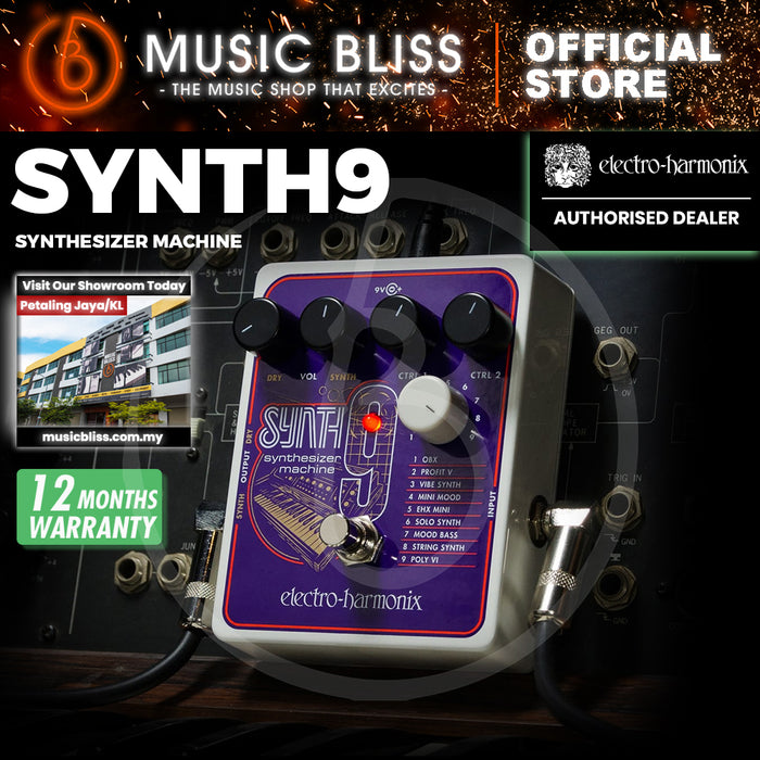 Electro Harmonix Synth 9 Synthesizer Machine Pedal