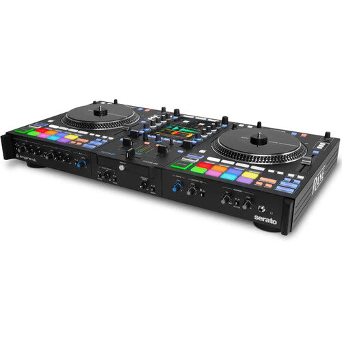 Rane System One All-in-one DJ Controller, 2-channel Standalone DJ System with Motorized Platters & Touchscreen