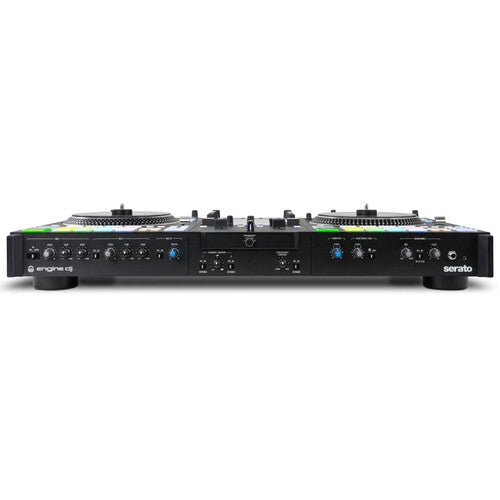 Rane System One All-in-one DJ Controller, 2-channel Standalone DJ System with Motorized Platters & Touchscreen