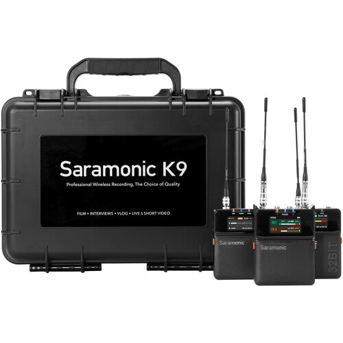 Saramonic K9 Digital Duo UHF Wireless Microphone System