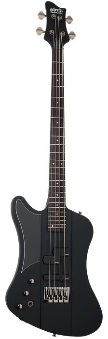 Schecter Nikki Sixx Left-Handed Electric Bass Guitar - Satin Black