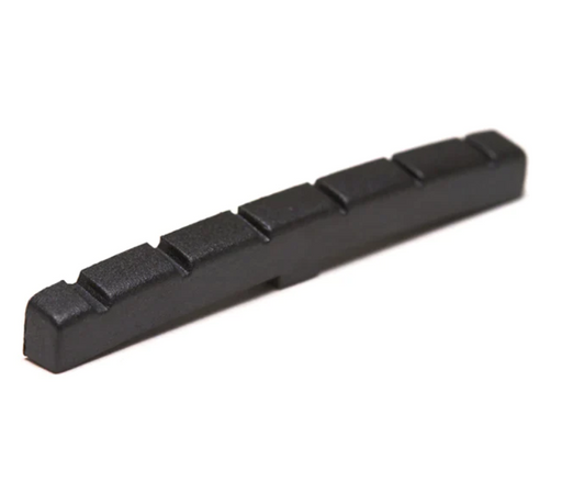 Graph Tech PT-5000-L0 Black TUSQ XL Slotted Left-handed Fender-Style Guitar Nut - Music Bliss Malaysia