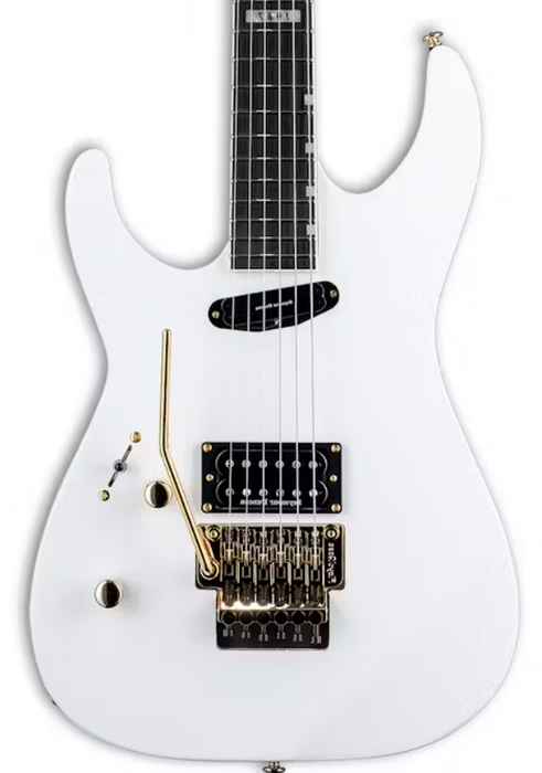 ESP LTD Mirage Deluxe '87 Left-handed Electric Guitar - Snow White - Music Bliss Malaysia