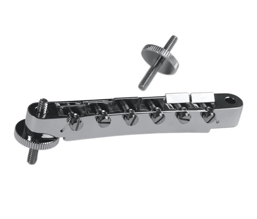 GIBSON ACCESSORIES ABR-1 TUNE-O-MATIC BRIDGE - CHROME (PBBR-010) - Music Bliss Malaysia