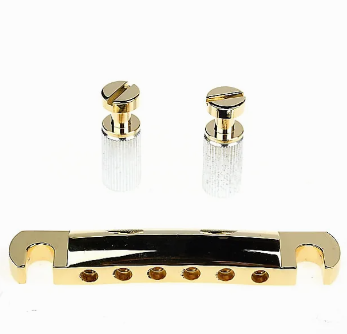 GIBSON ACCESSORIES HISTORIC LIGHTWEIGHT TAILPIECE - GOLD (PTTP-080) - Music Bliss Malaysia