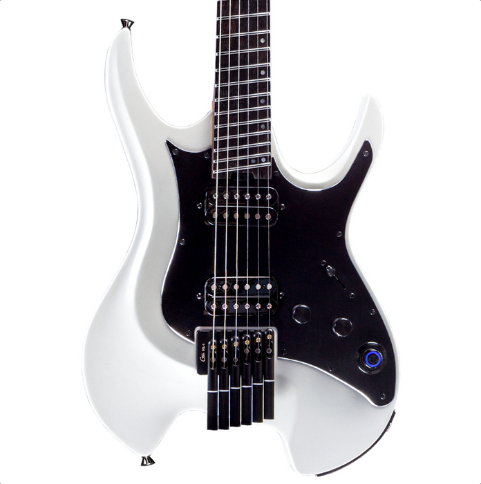 GTRS Wing W800 Intelligent Headless Electric Guitar with Built-In Effects - Pearl White - Music Bliss Malaysia