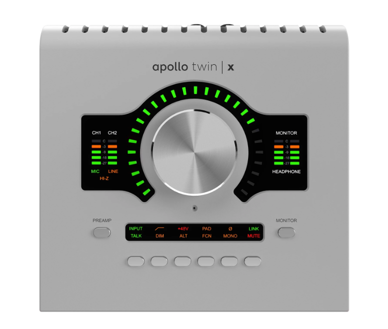 Universal Audio Apollo Twin X QUAD Gen 2 Essentials+ 10x6 Thunderbolt Audio Interface with UAD DSP