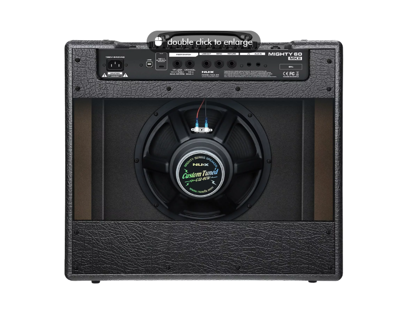 NUX Mighty 60 MKII 60-watt Modelling Guitar Amplifier